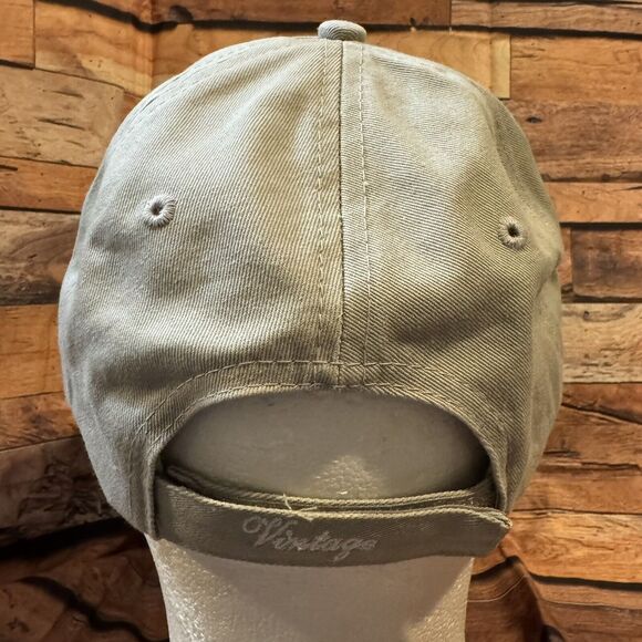 Vintage Nurseries Hat Cap Adjustable Hook & Loop Strap Floral Embroidered Logo - Picture 3 of 7